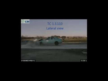 Leonidas 100 and 110 km/h crash tests