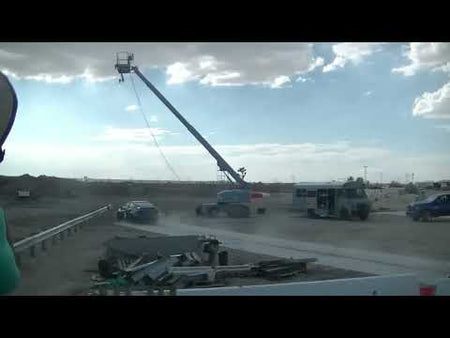 NGT MASH test 3-37b, small car reverse