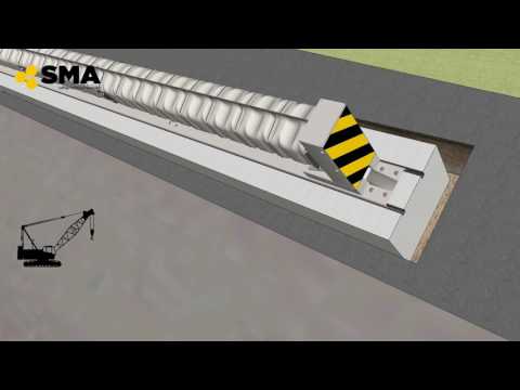 End terminal installation guide, concrete basement